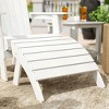 WestinTrends Outdoor Patio All-weather Modern Folding Ottoman - 2 of 3