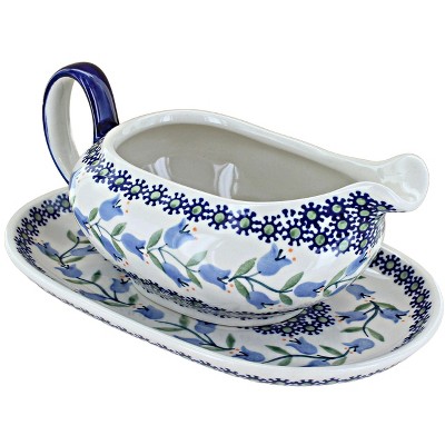 Bruntmor 20 Oz Ceramic Large Farmhause Gravy Boat With Saucer : Target