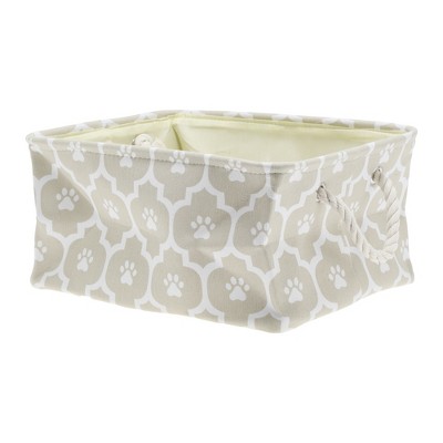 Unique Bargains Foldable Pattern Laundry Basket 15.75"x11.81"x7.87" 1 Pc