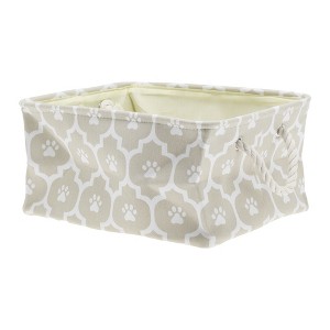 Unique Bargains Foldable Pattern Laundry Basket 15.75"x11.81"x7.87" 1 Pc - 1 of 4