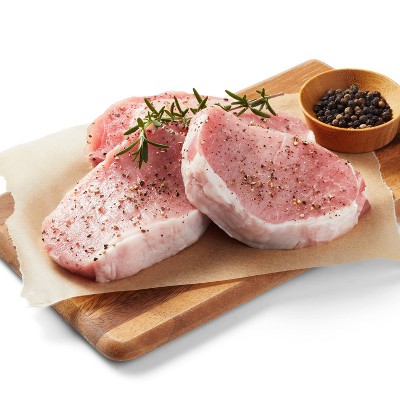 Fresh Boneless Center Cut Pork Loin Chops - price per lb - Good & Gather™