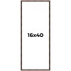 PosterPalooza | 16x40 Bamboo Picture Frame, UV Acrylic, 4 Finishes - Brown, Black, Gold, and Natural - 2 of 4