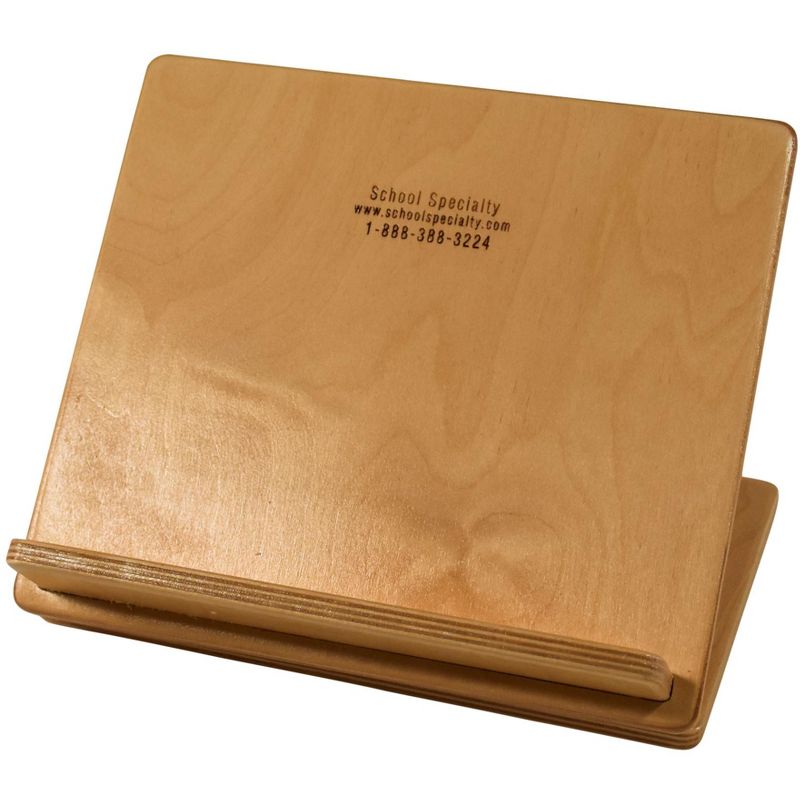 Abilitations Book Buddy Wooden Slant Board, 9 x 12 Inches, 1 of 3
