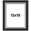 PosterPalooza | Embellished Black Picture Frame - UV Acrylic, Foam Board Backing, Hanging Hardware - 2 of 4
