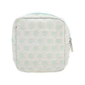 Unique Bargains Versatile Square Dots Travel Makeup Bag 1 Pc - 1 of 4