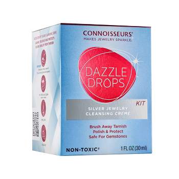 Connoisseurs Silver Jewelry Cleaner Dazzle Drops