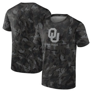 NCAA Oklahoma Sooners Men's Camo Bi-Blend T-Shirt - 1 of 3