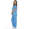Just Love Women's Nursing Scrub Set - Six Pockets, V-Neck, Cargo Pant for Comfortable Workwear - 2 of 3