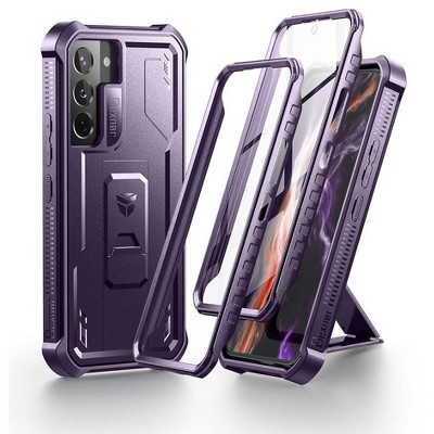 Dexnor Full Body Case for Samsung Galaxy S22 5G/6.1 inches,[Extra Front Frame]Built-in Screen Protector and Kickstand for Galaxy S22 5G