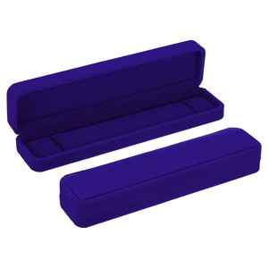 Unique Bargains Velvet Elegant Design Wedding Vintage Jewelry Storage Box - 1 of 4