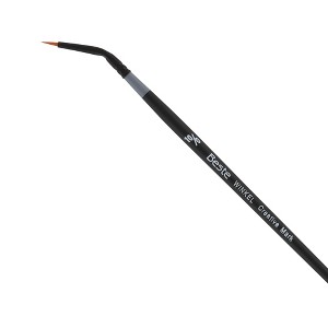 Creative Mark Beste Golden Taklon Winkle #10x0 Artist Brush, Professional Watercolor Brushes, For Acrylic Painting, Short Handle, Sharp Edges, - 1 of 4