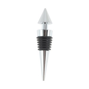 Unique Bargains Pointed-Tip Wine Stopper Aluminum Alloy TPR 3.54"x0.79"x0.79" 1 Pc - 1 of 3