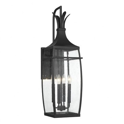 Savoy House Montpelier 4 - Light Wall Light in  Matte Black