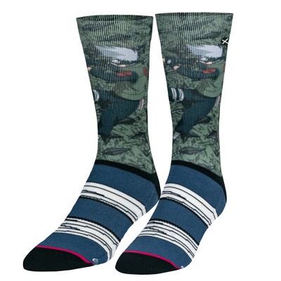 Odd Sox, Kakashi Kunais, Funny Novelty Socks, Large