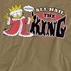 Garfield All Hail The King Adult T-Shirt Safari Green - 2 of 4