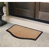 A1HC Heavy Duty Non-Slip Rubber Backed 24"x39", Thin Indoor Outdoor Welcome Door Mat - 2 of 4