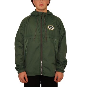 G-III Sports Mens Green Bay Packers Windbreaker Jacket - 1 of 4