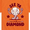 Boys' - Instant Message - See Ya On The Diamond Short Sleeve Graphic T-Shirt - 2 of 4