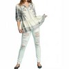 Women's Tassel Tie Abstract Border Print Top - umgee - 4 of 4
