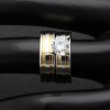 Fawn Wedding Ring Set for Women Stainless Steel Engagement and Band Ginger Lyne Collection - 3 of 4
