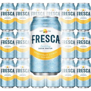 Fresca Original Citrus, Sparkling Soda Water - 12 Oz Can (pack Of 18) - 1 of 2
