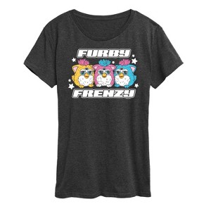 Women's - Furby - Furby Frenzy- Women's Short Sleeve Graphic T-Shirt Short Sleeve Graphic T-Shirt - 1 of 4