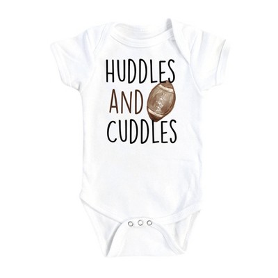 Football Cuddles - Baby Boy Girl Clothes Infant Onesie® Funny Cute Newborn GS1