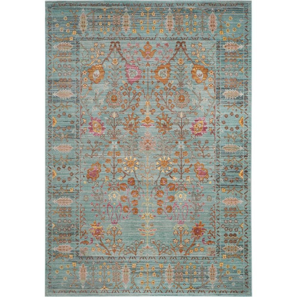 4'x6' Hayden Loomed Area Rug Steel Blue - Safavieh