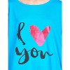 Casual Nights Women's Short Sleeve Printed Scoop Neck Sleep Tee - 4 of 4