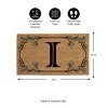 28" x 16" Monogram Coir Mat, Letter  "I" - 2 of 4
