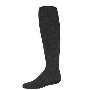 Memoi Girls Cotton Blend Cable Tights - 1 of 2