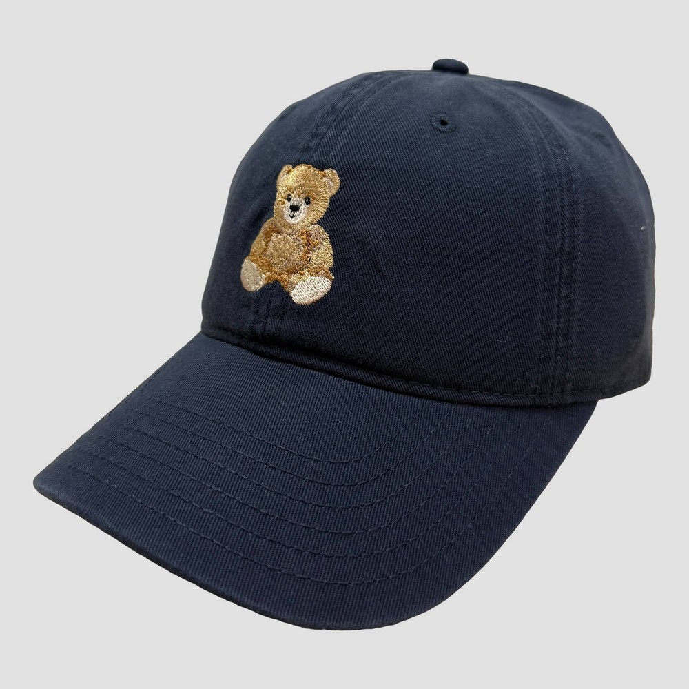 Women's Embroidered Baseball Hat - Mighty Fine Navy Blue