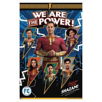 Trends International DC Comics Movie Shazam! Fury of the Gods - Family Framed Wall Poster Prints