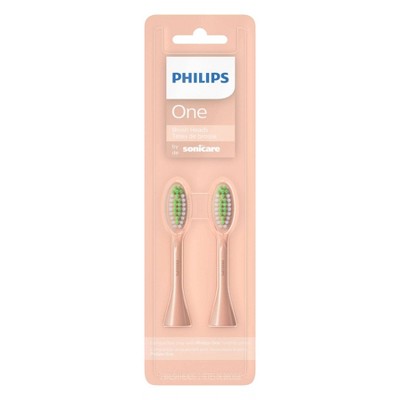 Philips One by Sonicare Replacement Electric Toothbrush Head - BH1022/05 -  Champagne - 2pk