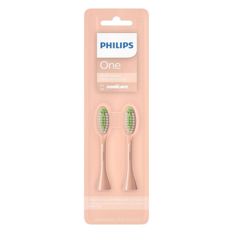 Philips One by Sonicare Replacement Electric Toothbrush Head - 2pk, 1 of 7