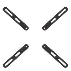 Mount-It! VESA Mount Adapter Kit | TV Wall Mount Bracket Adapter Converts | Fits Most 32 Inch to 55 Inch TVs and Monitors | Hardware Included | Black - 1 of 4