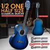 Pyle 34" Classical Acoustic Guitar - 6-String with Nylon Strings, Accessory Kit Included - Blue Burst PGACMS40BLU - 3 of 4