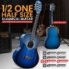 Pyle 34" Classical Acoustic Guitar - 6-String with Nylon Strings, Accessory Kit Included - Blue Burst PGACMS40BLU - image 3 of 4