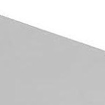 without casters with rear baffle 08 curved edge with hook