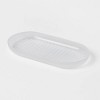 Recycled Glass Soap Dish Clear - Threshold™ : Target