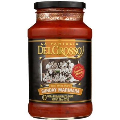 La Famiglia Del Grosso Sunday Marinara Pasta Sauce - 6 pack, 26 oz