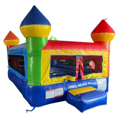 Pogo Crossover Kids Junior Inflatable Bounce House with Blower, Jumper