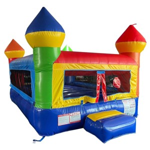 Pogo Crossover Kids Junior Inflatable Bounce House with Blower, Jumper - 1 of 4