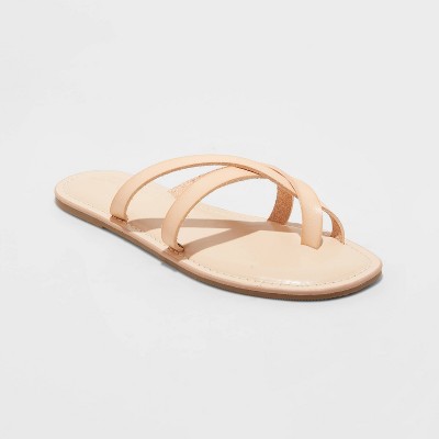 strappy flip flop sandals