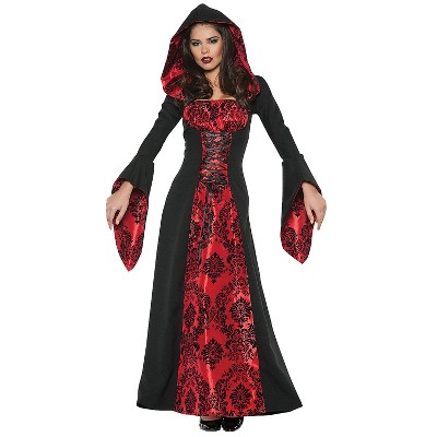 Halloween Express Women's Scarlette Mistress Costume - Size Large - Red ...