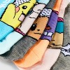 Girls' Pokemon & Friends 6pk No Show Socks - Blue - 3 of 3