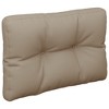 vidaXL Pallet Cushion Taupe 23.6"x15.7"x4.7" Fabric - 2 of 4
