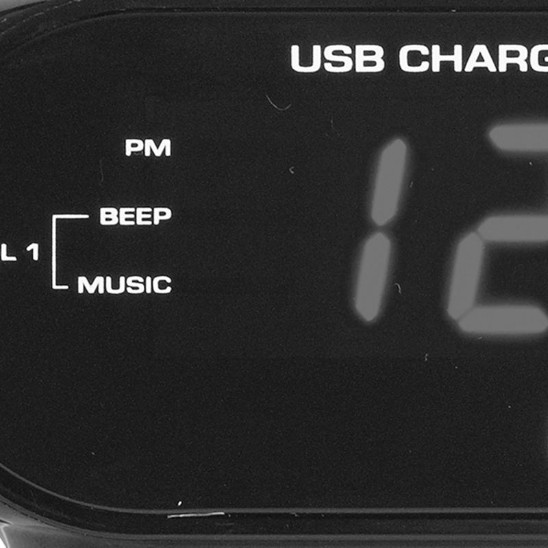 RCA Dual Wake USB Charging Clock Radio, 2 of 5