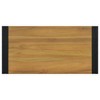vidaXL Wall-mounted Bathroom Cabinet 35.4"x17.7"x13.8" Solid Wood Teak - 4 of 4