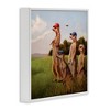 Stupell Industries Meerkats Playing Golf, 17" x 17" - 3 of 4